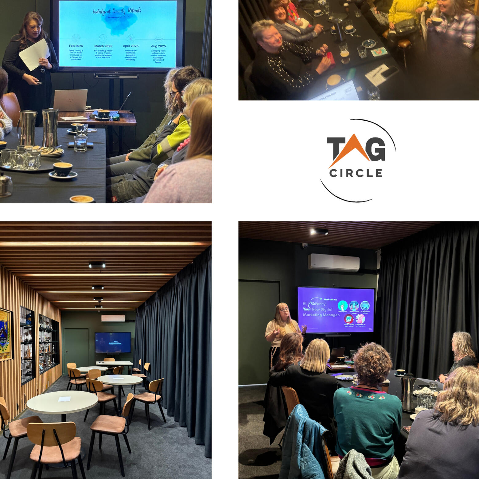 christchurch nz collab group enjoying their morning